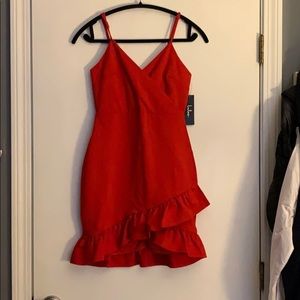 Sealed With a Kiss Red Bodycon Dress